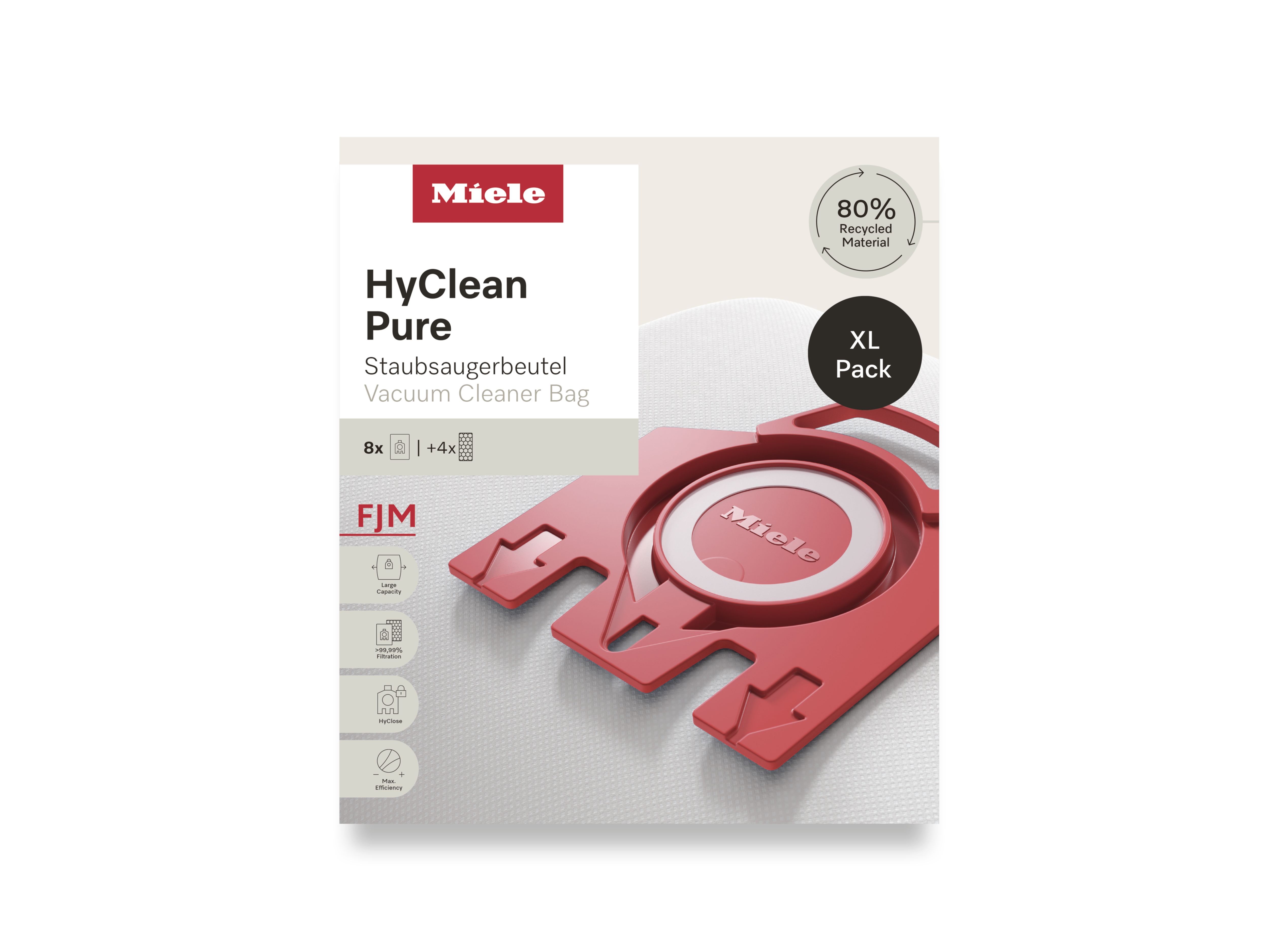 Комплект мешков-пылесборников HyClean Pure FJN XL Miele в официальном магазине Miele в #REGION_NAME_DECLINE_PP#, доставка в пределах #REGION_NAME_DECLINE_RP# и России. Артикул 12498160. Лучшие цены, самый большой каталог в России, техника в наличии, быстрая доставка. Комплект мешков-пылесборников HyClean Pure FJN XL Miele купить в #REGION_NAME_DECLINE_PP# | Всегда в наличии! | Артикул 12498160 | Официальный сайт
