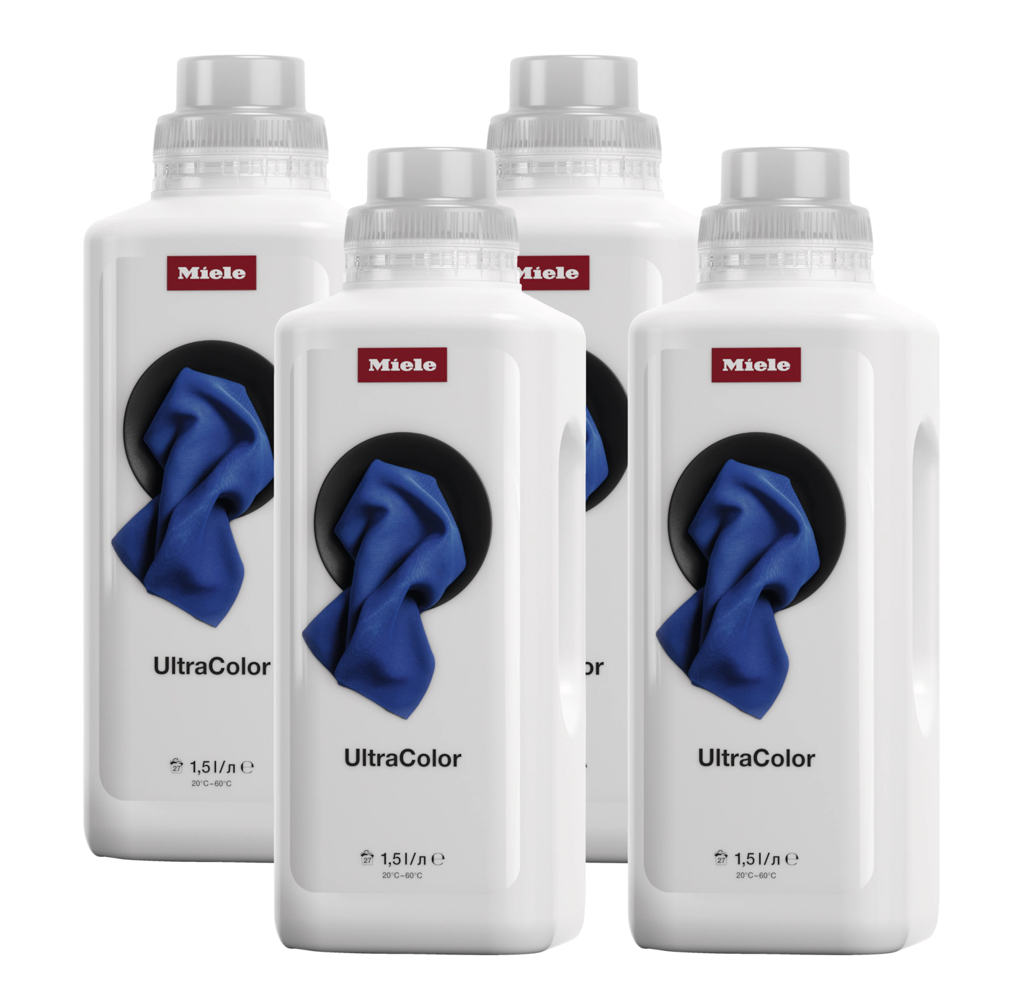 Набор для стирки цветного белья UltraColor Aqua WA UC 1501 L 1,5лх4 шт. Miele купить в Воронеже | Всегда в наличии! | Артикул 12647690 | Официальный сайт