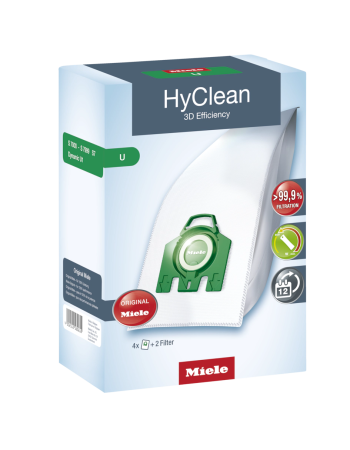 Мешки-пылесборники TYP U HyClean 3D Miele купить в Воронеже | Всегда в наличии! | Артикул 10123250 | Официальный сайт